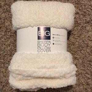 COPY - Brand new Sherpa body pillow cover